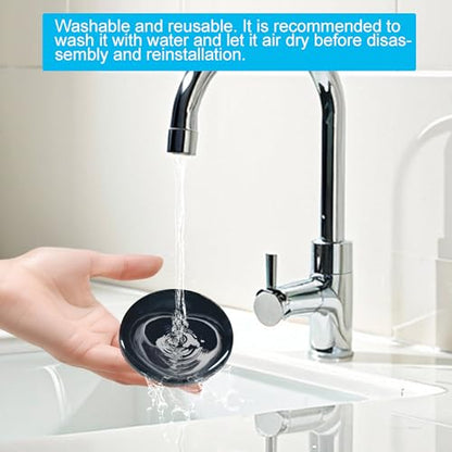 Rotate Lock Vacuum Suction Cups for Bath Shelf Shower Caddies, Two Suction Cup