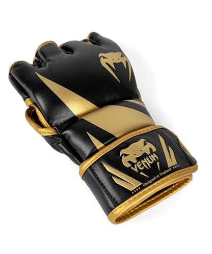 Venum Venum Challenger 2.0 MMA Gloves - color: Black/Gold, size: Small