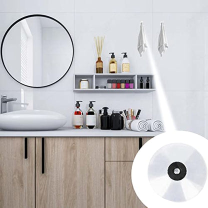 Suction Cup 40 mm Glass Suction Pads Clear PVC Sucker Pads Suction Holder Without Hooks for Bathroom Wall Door Glass Window Car Shade (Black, 24pcs) - size: 24Pcs Black