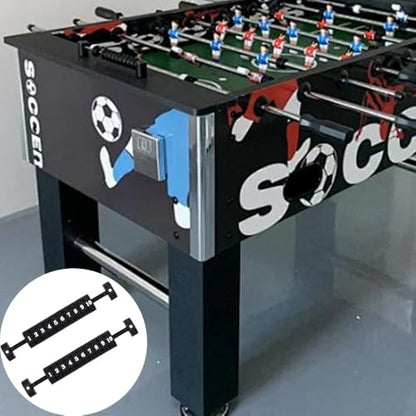 2 Pcs Table Football Counter, Score Goal Counter, 10 Numbers Scoring Score Counter Indicator for Air Hockey, Shuffleboard