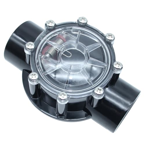 7235 Check Valve Replacement for Jandy 1-1/2-Inch to 2-Inch 180-Degree, Straight Through Flow Compatible with Pool and Spa Systems