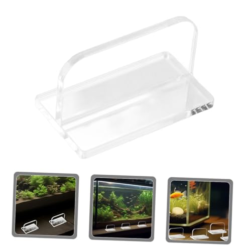 VOSAREA 6pcs Acrylic Replacement Handles for Fish Tank Lids Easy to Install Aquarium Cover Accessories for Safe Use and Performance