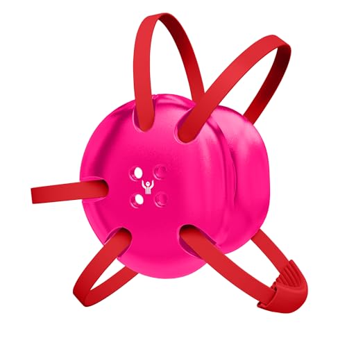 | Wrestling Classic Headgear Earguard Adult Grappling Head Gear Adjustable Ear Guards Varsity Red Straps - style: Pink w/ Varsity Red Straps