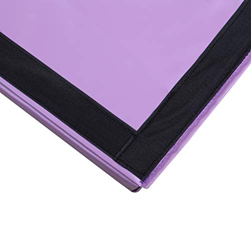 Gymnastics Mat Cheese Wedge Mat Octagon Tumbler, Multi-Size Skill Shape Tumbling Mat, Handsprings, Backbend, Somersault, Wrestling