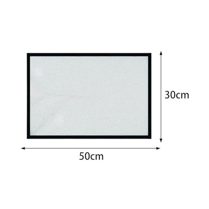Aquarium Screen Top Cover Anti Jumping Mesh Screen Transparent Jump Guard Protective Net Accessory Multifunction Breathable Fish Tank Cover - color: 50x30cm