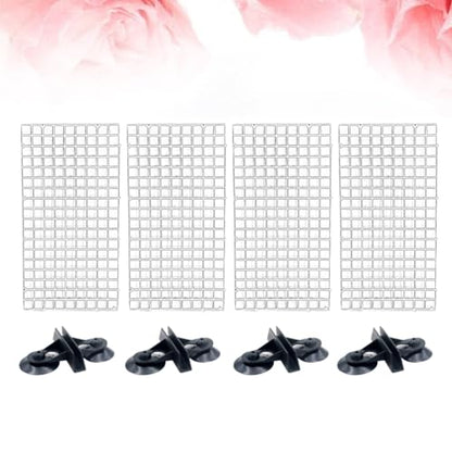 POPETPOP Plastic Grid 1 Set Plastic Fish Tank Trays 75 Gallon Aquarium Lid Aquarium Divider Fish Tank Supplies Splitter Partition Plate Dividing Line Water Tank Stitching Egg Crates