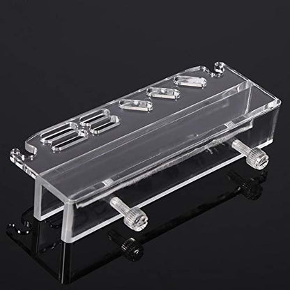 Fdit Acrylic Water Plants Grass Maintenance Tool Holder Aquarium Rack Organizer Fish Tweezers Scissors Storage Rack