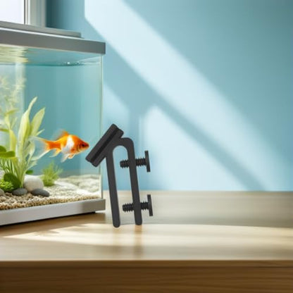 OSALADI Bucket Hose Holder for Aquarium Water Changer Hose Bracket with Easy Installation Suitable for Home Aquarium Maintenance and Storage