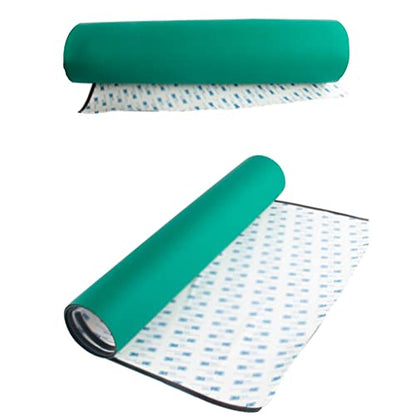 1pcs Green Self-Adhesive Anti-Static Rubber Mat, 0.5m×1m 0.6m×1.2m 2mm 3mm Thick Desk Mat for Lab/Repair/Factory/Assembly Line(0.5mx1m,2mm)
