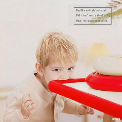 Baby Proofing Fireplace Foam Bumpers - 2M Red Thick Foam Crash Guards,Non-Toxic,Shock-Absorbing,Easy to Install,Protect Toddlers from Sharp Fireplace Edges - color: Red 2