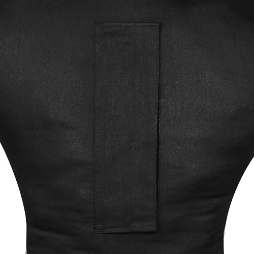 MMA Practice Dummy (Standing Position) for Boxing, Fighting, Throwing, Grappling, Karate, jiu-Jitsu, Wrestling Training - UNFILLED - color: Black/Red Canvas, size: 70" (inches)
