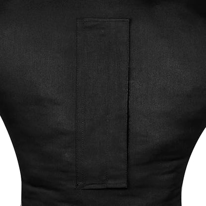 MMA Practice Dummy (Standing Position) for Boxing, Fighting, Throwing, Grappling, Karate, jiu-Jitsu, Wrestling Training - UNFILLED - color: Black/Red Canvas, size: 70" (inches)