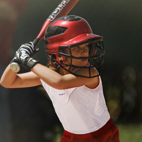 Youth Padded Compression Shirt Vest Rib Chest Protector Football Baseball - color: Padded Vest White, size: Small