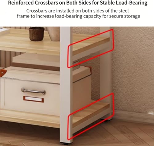 Adjustable Top Rack Aquarium Stand, Curved Safety Design Fish Tank Cabinet, Non-slip Foot Pads, Suitable for Living Rooms(Style B,35.4x15.7in) - color: Style B, size: 35.4x15.7in
