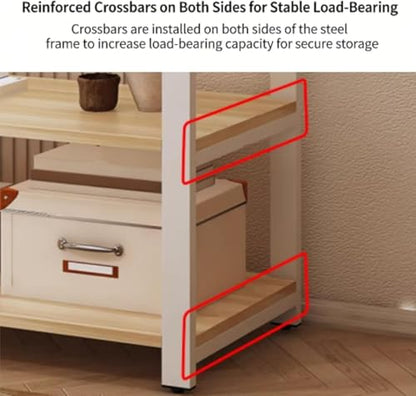 Adjustable Top Rack Aquarium Stand, Curved Safety Design Fish Tank Cabinet, Non-slip Foot Pads, Suitable for Living Rooms(Style B,35.4x15.7in) - color: Style B, size: 35.4x15.7in
