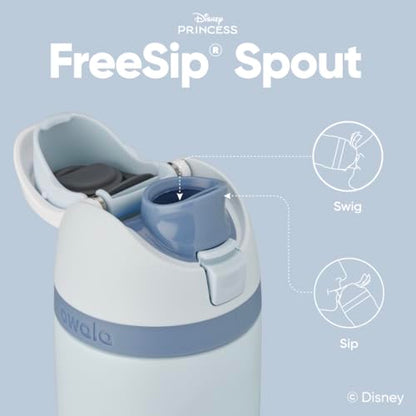 Owala Princess FreeSip Stainless Steel Water Bottle 24 oz Cinderella - color: Cinderella, size: 24 Ounces