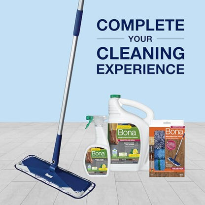 Bona Multi-Surface Floor Cleaner Spray - 32 fl oz - Lemon Mint Scent - Refillable - Residue-Free Floor Cleaning Solution for Stone, Tile, Laminate, and Vinyl Floors (Pack of 2) - size: 32 Fl Oz (Pack of 2)