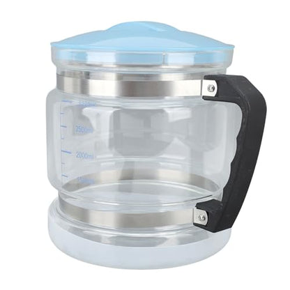 4L Glass Distiller Water Container with Large Capacity, Material for Countertop, Easy to Use and