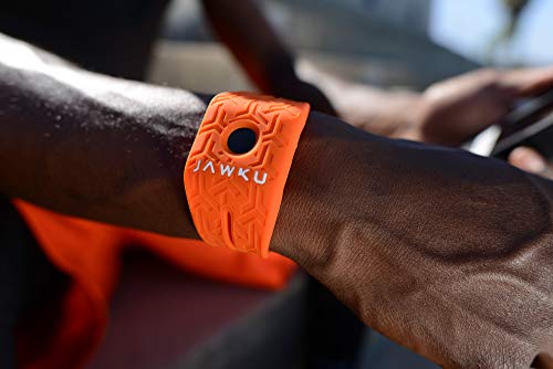 JAWKU Speed - The First Wearable to Measure Sprint Speed, Agility, Reaction Time/Test, Train and Track Performance - color: Orange