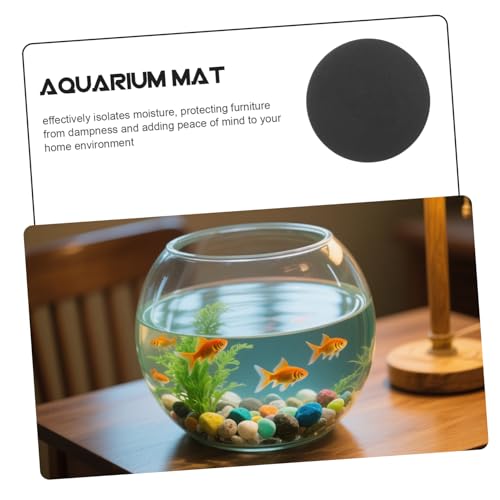 Abaodam Under Tank Cushion Pad for Micro Landscape Bottles Shockproof Support Enhanced Grip for Aquarium Stability and Easy Maintenance - size: 15.00X15.00X1.00CM