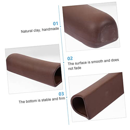 GALPADA Aquarium Shrimp Shelter Ceramic Breeding Tube Fish Habitat Hollowed Tunnel Shape for Fish to Hide Rest Play Odorless Durable for Fresh Salt Water Decor