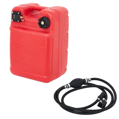 GarveeLife 6 Gallon Marine Tank, Marine Boat Tank with I-Shaped Handle, 24 L Marine Transfer Tank with Hose