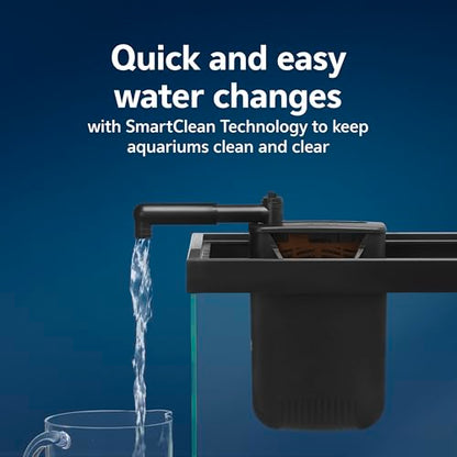Aqueon QuietFlow Internal Filter with SmartClean Technology, Small - size: Small Filter, style: Small Filter