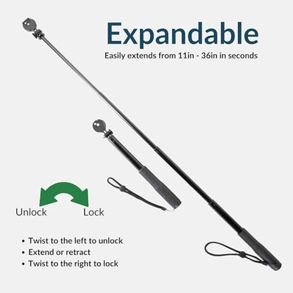 Telescopic Submersible Sensor Wand by Apogee Instruments - Compatible with PAR Meters and sensors