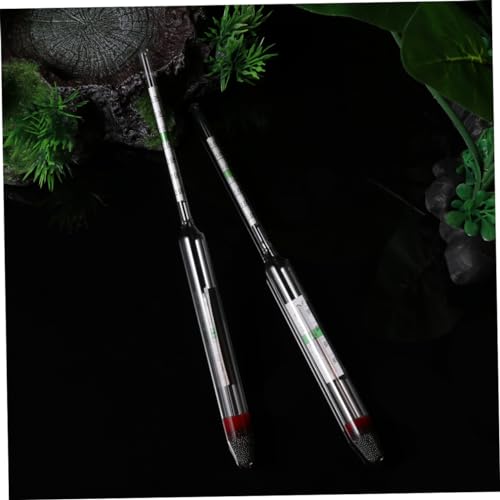 Glass Fish Tank Hydrometer Saltwater Meter Automatic Temp/Tester for Aquarium
