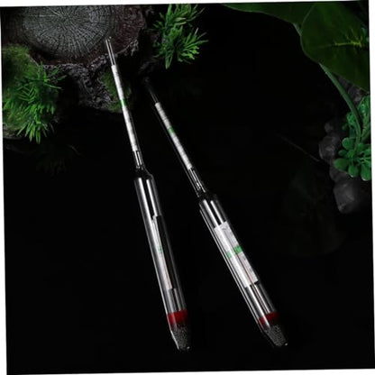 Glass Fish Tank Hydrometer Saltwater Meter Automatic Temp/Tester for Aquarium