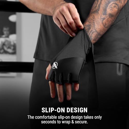 Hayabusa Elite Quick Wraps - Boxing & Martial Arts Hand Wraps - Black - size: X-Small