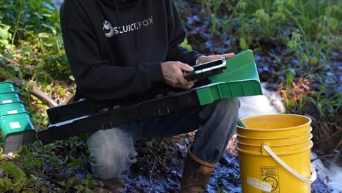 from the Complete Selection of Sluice Fox Modular Sluice Box Parts, Add-Ons, and Accessories for Gold Panning Kits – Upgrade and Personalize Your Sluice Box| 2-Pack Green Miner Moss Only