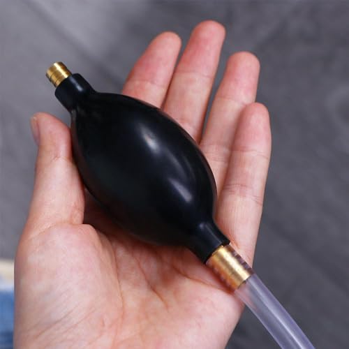 Hand Pump Suction Pump Oil Water Liquid Transfer Fuel Pump Pipe Manual Suction Pump Portable Plastic Car Fuel Transfer Pump(60cm)