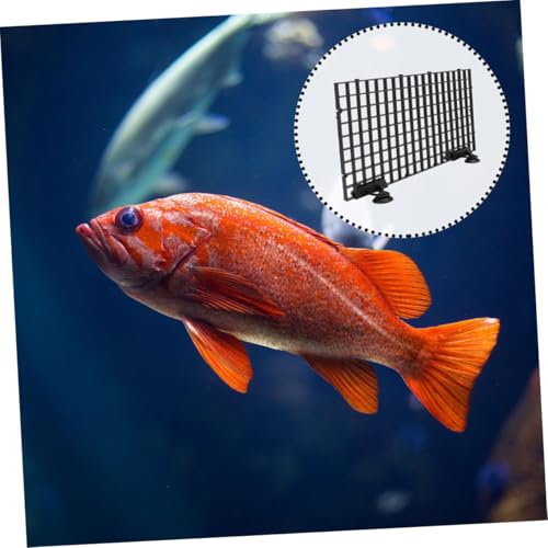 1 Set Plastic Fish Tank Divider Aquarium Grid Board for Fish Separation Easy Installation Sturdy Abs Material Filtration Grid Design for Cleaner Water