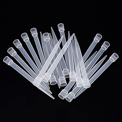 stonylab 5 ml Pipettes Tips, 20 pcs Universal Polypropylene Pipettes Tips Lab Clear Pipet Tips Liquid Transfer for Laboratory Chemistry