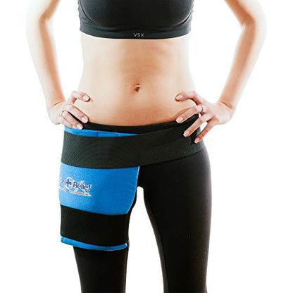 Soft Gel Hip Ice Wrap - size: 11x12 Inch (Pack of 1)
