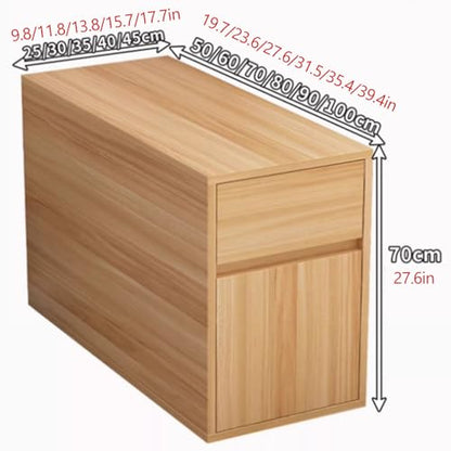 Aquarium Cabinet, Turtle Tank Base Cabinet, Home Living Room Stand Height: 70cm/27.6in Extra-Strong Load Capacity, Multi-Tier Storage(C,LxW50x25cm/19.7x9.8in) - color: C, size: LxW50x25cm/19.7x9.8in