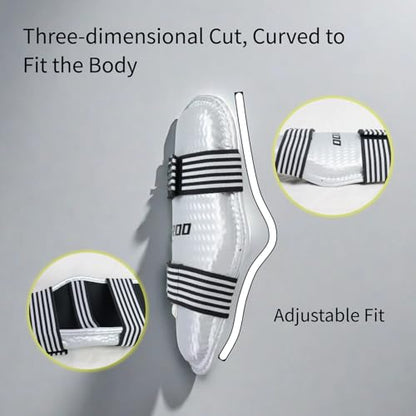 Taekwondo Shin Guards Arm Guard Protector Set for Kickboxing Martial Arts Taekwondo Karate Muay Thai Sparring Combat, Suitable for Youth and Adults