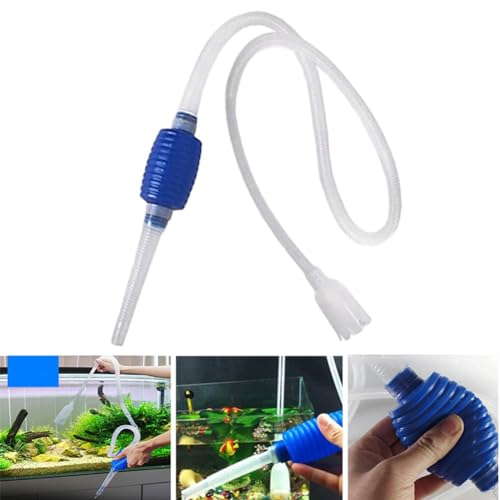 Aquarium Fish Tank Vacuum Water Change Siphon Gravel Suction Pipe Filter Fish Tank Water Change Pump Tools Filters, Fine Workmanship