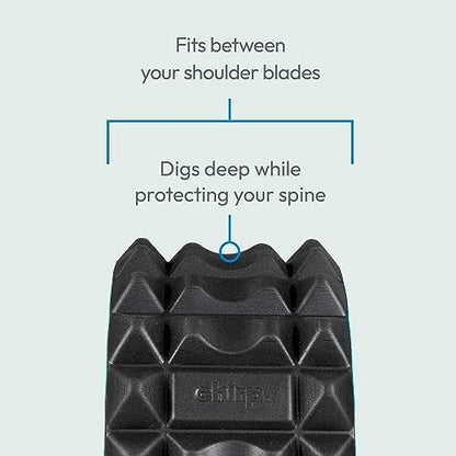Chirp Wheel XR 10" Acupressure Back Roller for Muscle Relief, Mint | Acupressure Back Roller, Spinal Traction Wheel, Foam Roller for Trigger Points, Deep Tissue Back Massager, 10 Inch - size: 10 Inch Mint