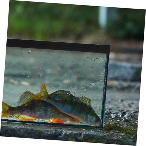 Yardwe Fish Tank Edge Protector Strip S Durable Aquarium Edge Trim Safety Guard for Aesthetics Protection Flexible Design
