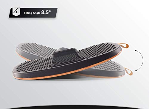 FEZIBO Standing Desk Mat with Anti Fatigue Bar - size: Medium