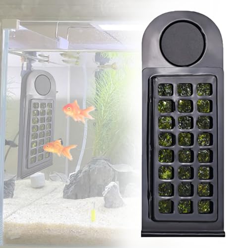 Magnetic Aquarium Seaweed Clip & Feeder - Floating Nori Holder for Tangs, Marine & Freshwater Fish (1 Pc)