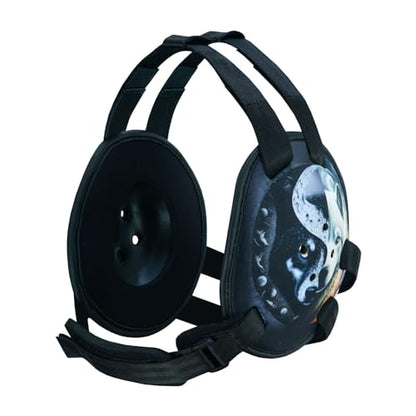 ROAR-INT BJJ Ear Guard New Easy to Adjust Design Wrestling Protective Headgear Wrestling Ear Guard MMA Jiu Jitsu - color: Tiger-Wolf
