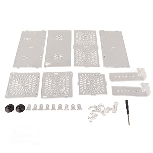 Fish Separation Breeder Box, Acrylic Fish Breeding Isolation Box Aquarium Hatchery Incubator Holder(B-20x10x10cm)