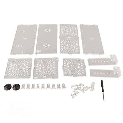 Fish Separation Breeder Box, Acrylic Fish Breeding Isolation Box Aquarium Hatchery Incubator Holder(B-20x10x10cm)