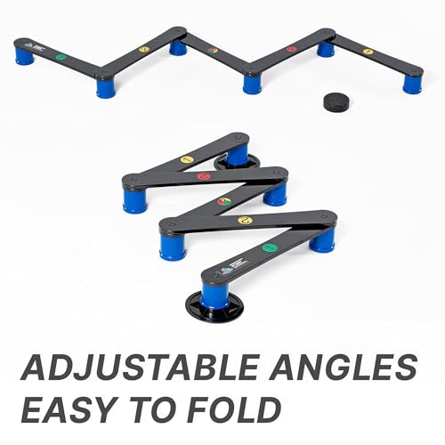 Hockey Revolution Lightweight Stickhandling Training Aid, Equipment for Puck Control, Reaction Time and Coordination - style: MY ENEMY