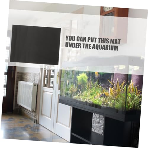 2pcs Thickened Shockproof Aquarium Mat Non-Skid Fish Tank Bottom Pad Cushion for Home Use Thick Design to Protect Fish Tank Integrity