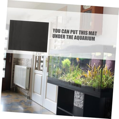 2pcs Thickened Shockproof Aquarium Mat Non-Skid Fish Tank Bottom Pad Cushion for Home Use Thick Design to Protect Fish Tank Integrity