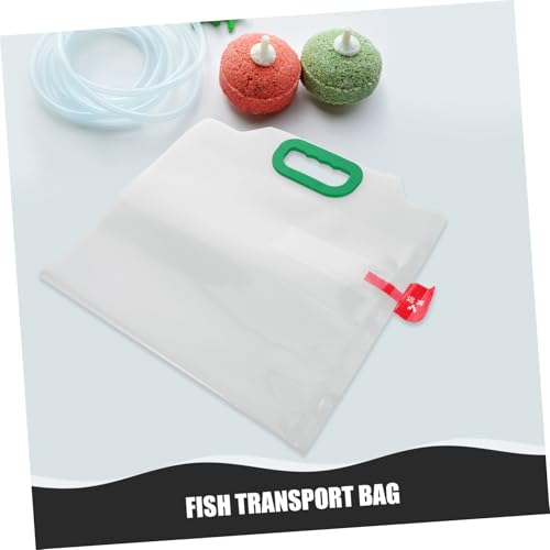 Kisangel 4pcs Live Fish Bag Fish Transport Packaging Oxygen for Safe Stress Shipping for Aquaculture and Aquarium